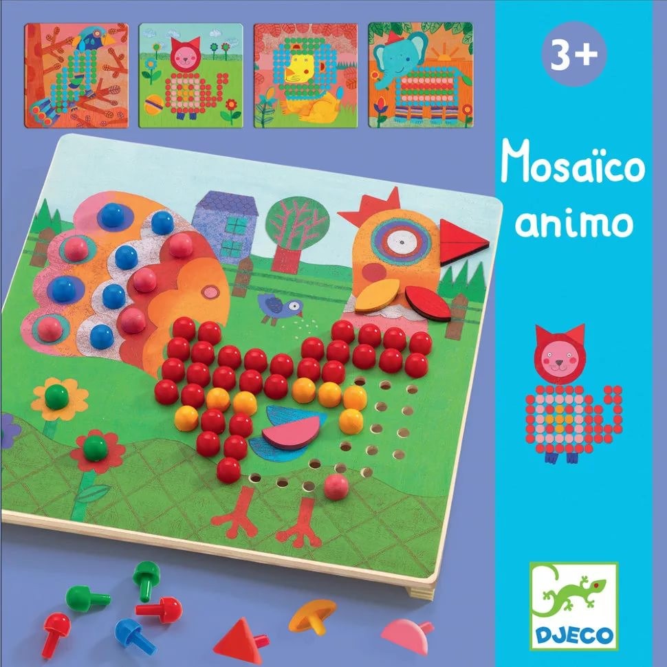 Мозаика «Животные» (230 элементов) | Djeco