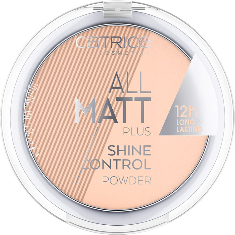 Пудра «Shine Control», оттенок 025 Sand Beige | All Matt Plus | Catrice