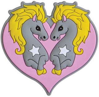 Магнит-сувенир «Влюбленные лошади» (6 см) | Пуффи