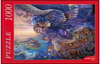 Пазл «Жозефина Уолл. Королева ночи», 1000 элементов | Puzzle 1000. CreatM | Рыжий кот