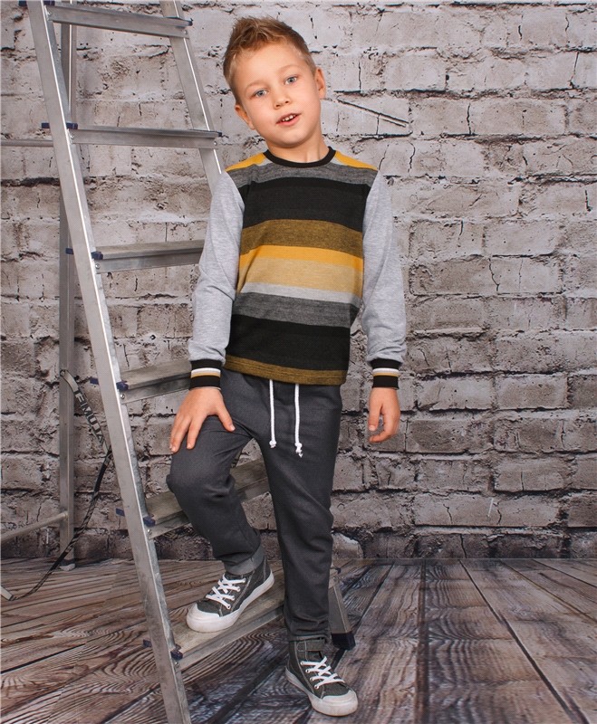Джемпер для мальчиков | Темп города | Апрель