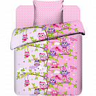 Комплект постельного белья детский «Совята»