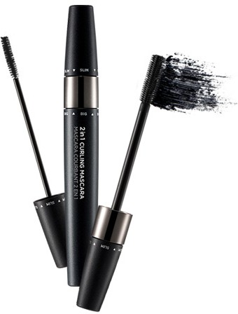 Тушь для ресниц «2-in-1 curling mascara», оттенок Black | The Face Shop