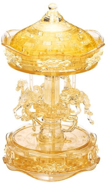 Головоломка «Золотая карусель» | 3D головоломки | Crystal Puzzle