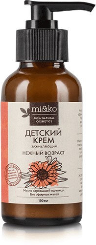 Крем детский заживляющий | Нежный возраст | Mi&ko