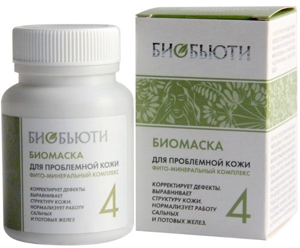 Биомаска для лица «Для проблемной кожи» | Биобьюти