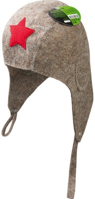 Шапка банная «Танкист» | Войлок шапки модельные | Hot Pot