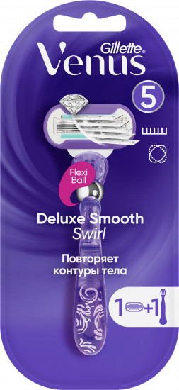 Бритва Venus Embrace Swirl с 1 сменной кассетой