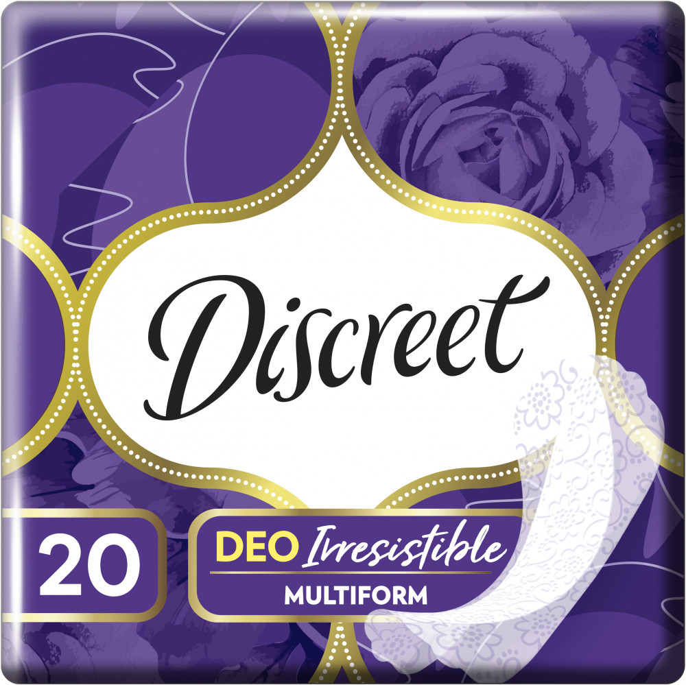 Прокладки гигиенические женские Discreet «Deo Irresistible» | Deo Irresistible | Discreet