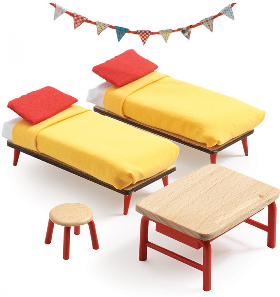 Мебель для кукол «Спальня для детей» | Djeco