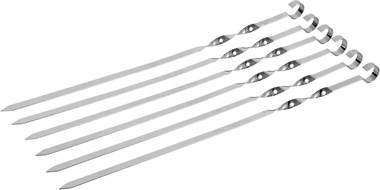 Набор плоских шампуров (45 см; 6 штук) | Hot Pot