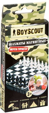 Шахматы магнитные «Мечта туриста» (11x1,6x14,8 см) | Boyscout