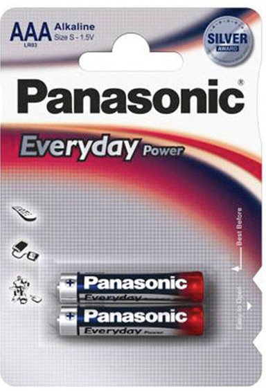 Набор батареек щелочных ААА | Everyday Power | Panasonic