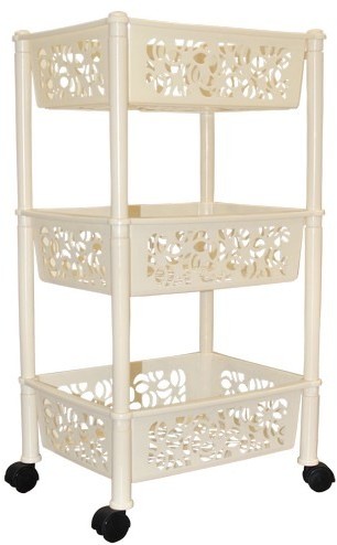 Этажерка трехсекционная «Prima», прямоугольная | Prima | BranQ