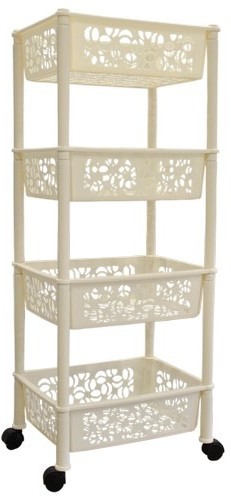 Этажерка четырехсекционная «Prima», прямоугольная | Prima | BranQ