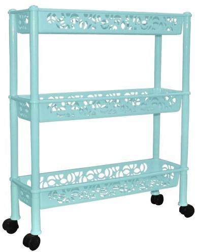 Этажерка трехсекционная длинная «Prima», прямоугольная | Prima | BranQ