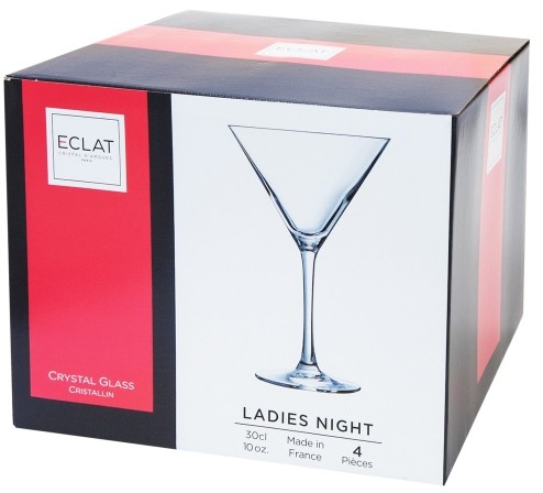 Набор фужеров для коктейля Ladies Night, 300 мл (4 шт)