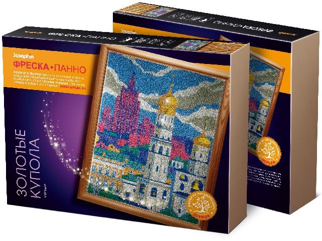 Фреска-панно «Золотые купола» | Города | Josephine / Эльфмаркет
