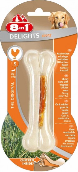 Косточка Strong S сверхпрочная с куриным мясом для мелких и средних (11 см)