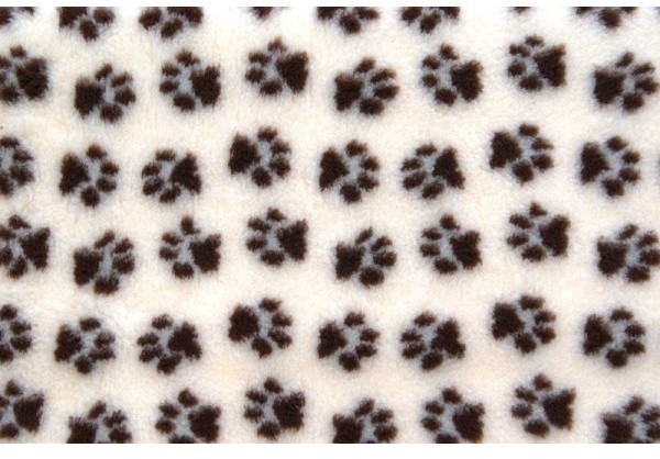 Коврик меховой (1х1,6 м), цвет сливки-шоколад | Profleece