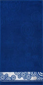 Полотенце махровое гладкокрашеное «Rings» (ДМ, 70х130) | Rings | ДМ Текстиль