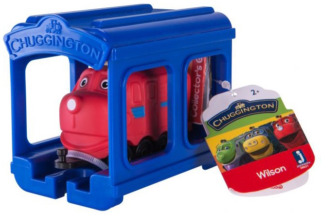 Паровозик Уилсон с гаражом | Chuggington | Jazwares