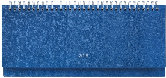 Планинг 2018 «Lizard» (297х109 мм, 128 листов), синий