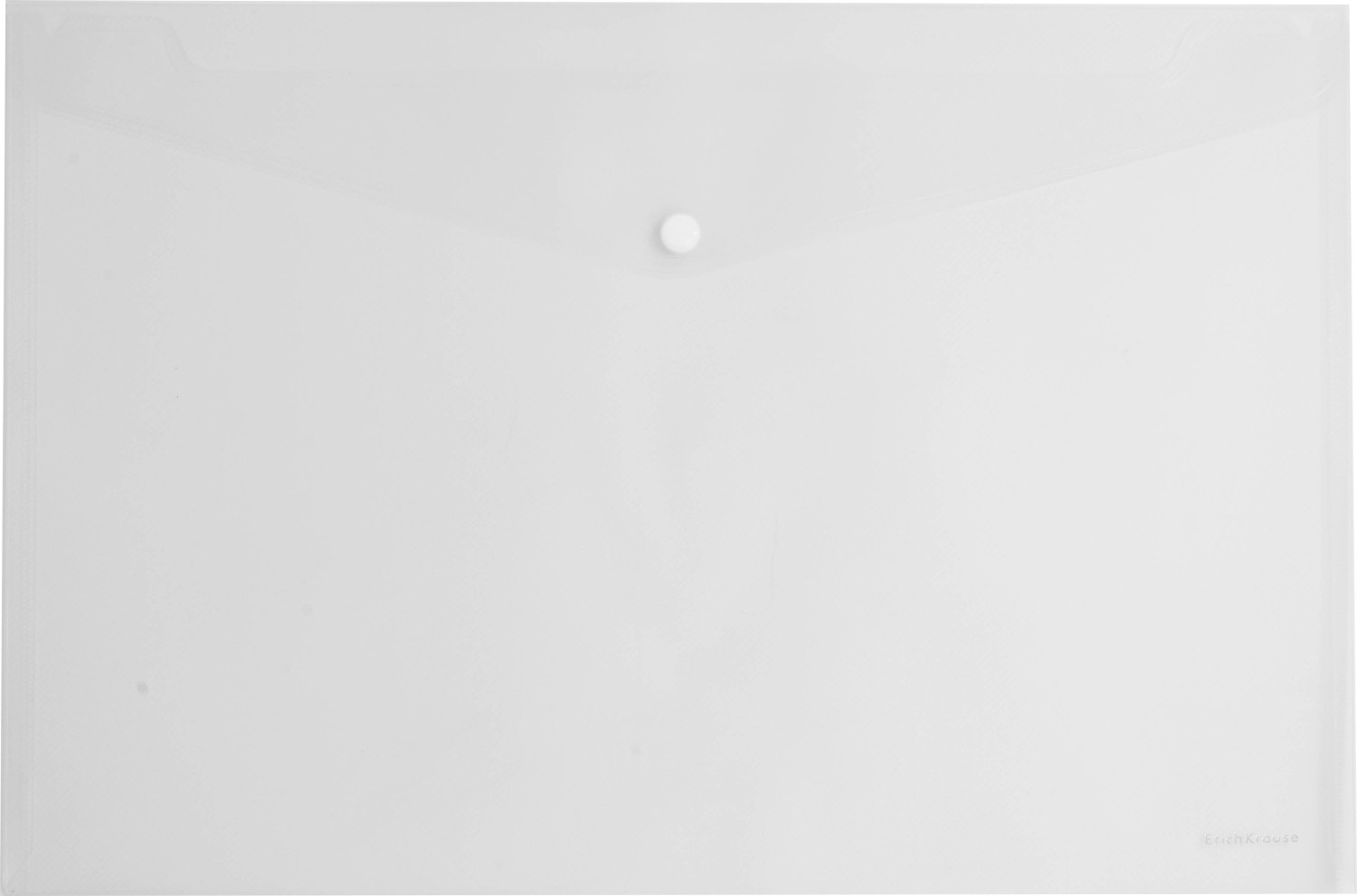 Папка-конверт на кнопке A4, прозрачный | Envelope | Erich Krause