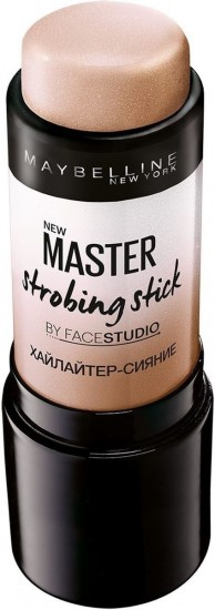 Хайлайтер-стик для сияния кожи «Master Strobing», оттенок 200 Бежевый шампань
