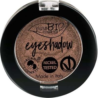 Тени для глаз, оттенок 15 Розовый/темно-серый | PuroBio Cosmetics