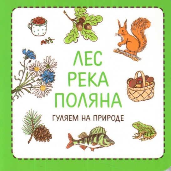 Узнавалки. Лес. Река. Поляна. Гуляем на природе