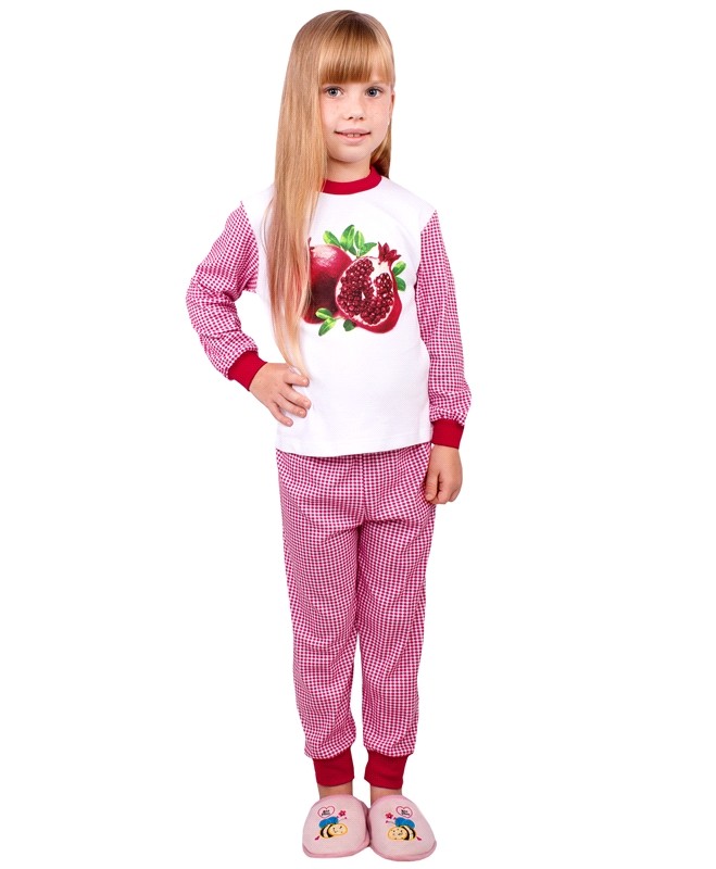 Пижама для девочек | Витаминка | Апрель