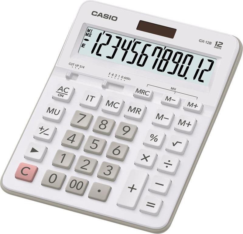 Калькулятор настольный CASIO GX-12B-WE-W-EC | Casio