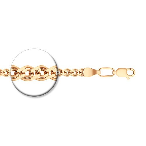 Цепь из золоченого серебра | SOKOLOV