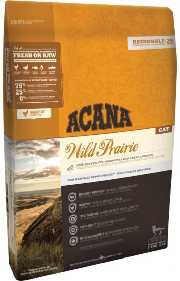 Беззерновой корм для кошек «Wild Prairie» (5,4 кг)