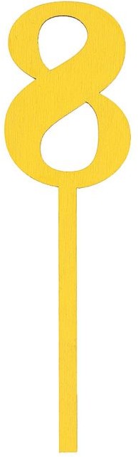 Топпер «Цифра 8»