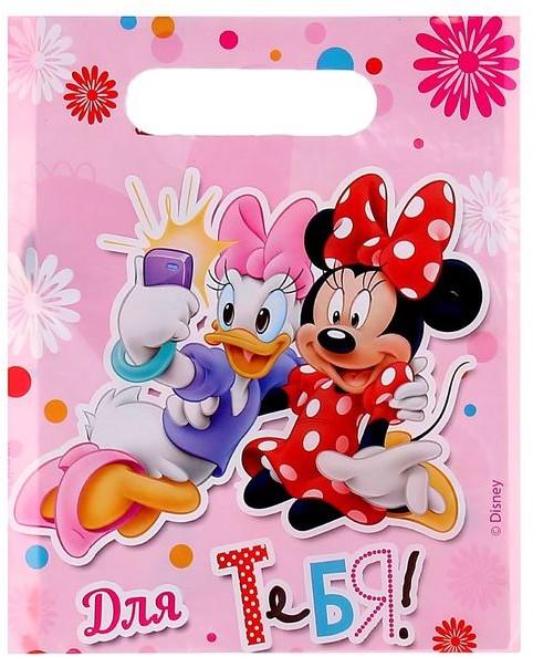 Пакет подарочный «Для тебя!» (17 × 20 см) | Минни Маус | Disney