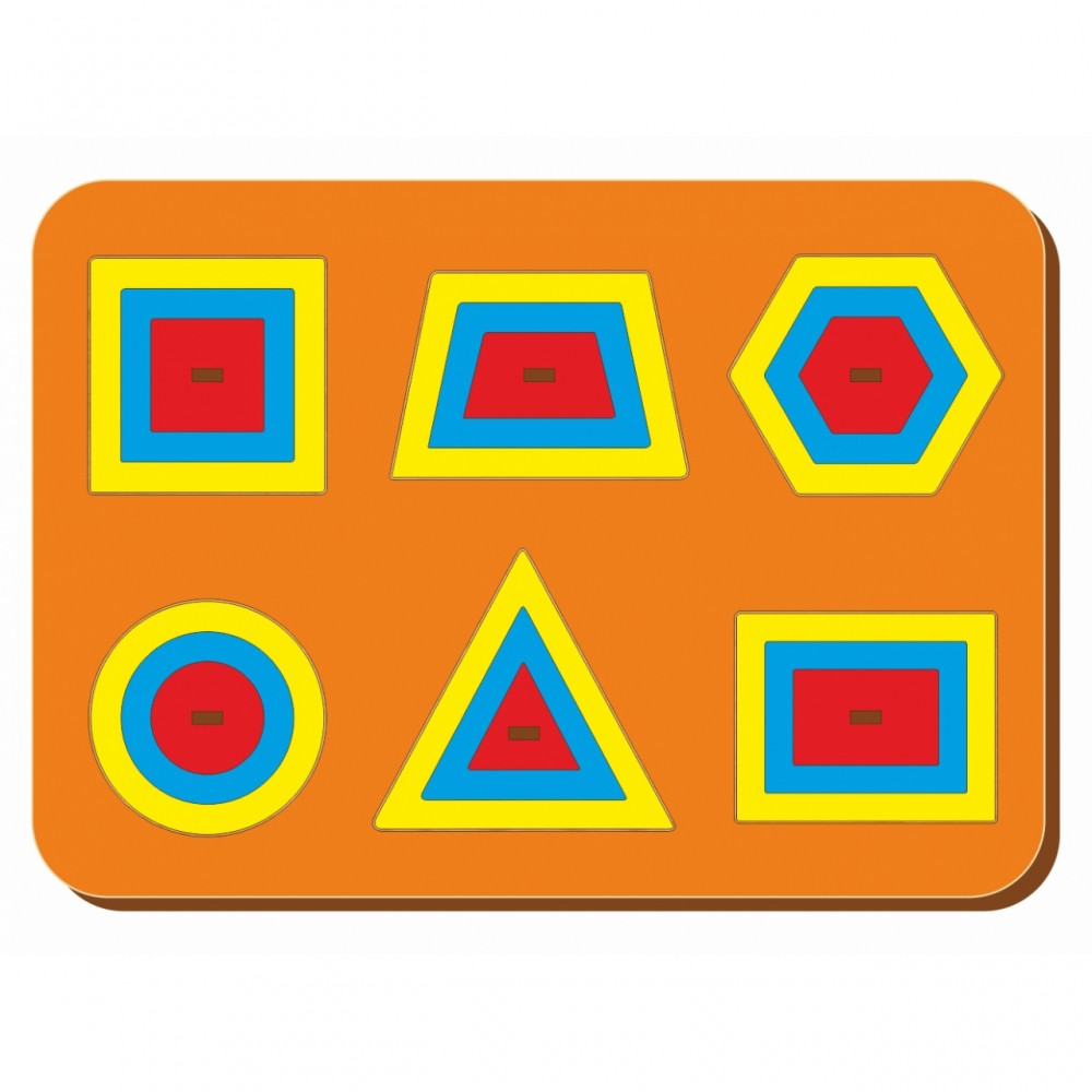 Рамка - вкладыш «Монтессори паутинка 1» | Монтессори | WoodLandToys