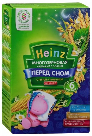 Каша «Многозерновая из 3 злаков с липой и ромашкой»