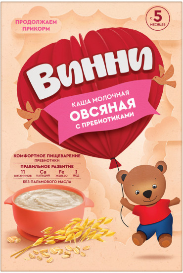 Каша «Овсяная с пребиотиками»