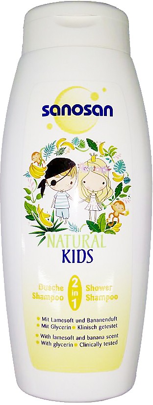 Гель-шампунь для душа с ароматом банана | Baby | Sanosan