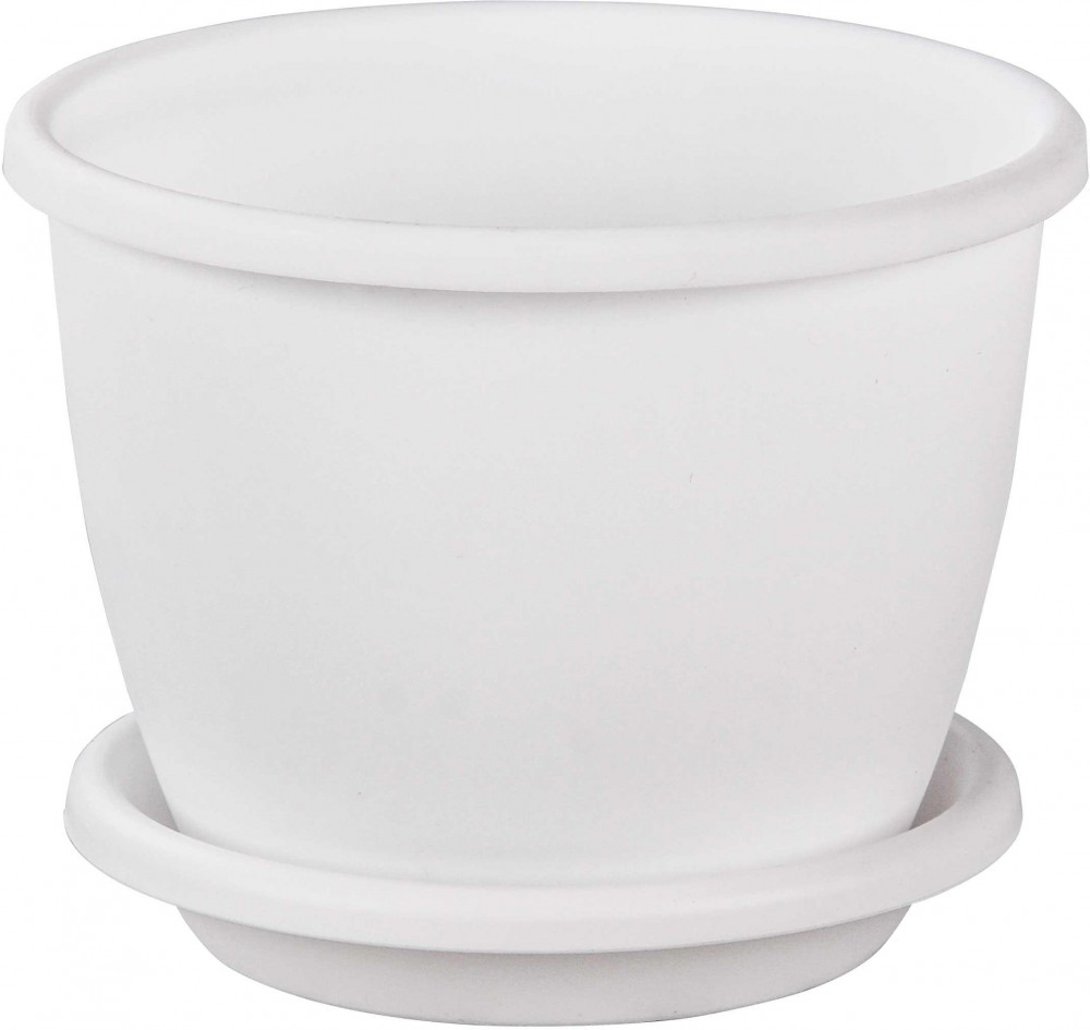 Горшок для цветов с поддоном «Афина» | Афина | Альтернатива