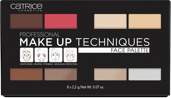 Палетка для контурирования «Make Up Techniques», оттенок 010 Volume One