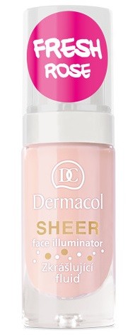 Флюид для лица увлажняющий с эффектом сияния, оттенок Fresh rose | Dermacol