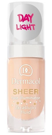 Флюид для лица увлажняющий с эффектом сияния, оттенок Day light | Dermacol
