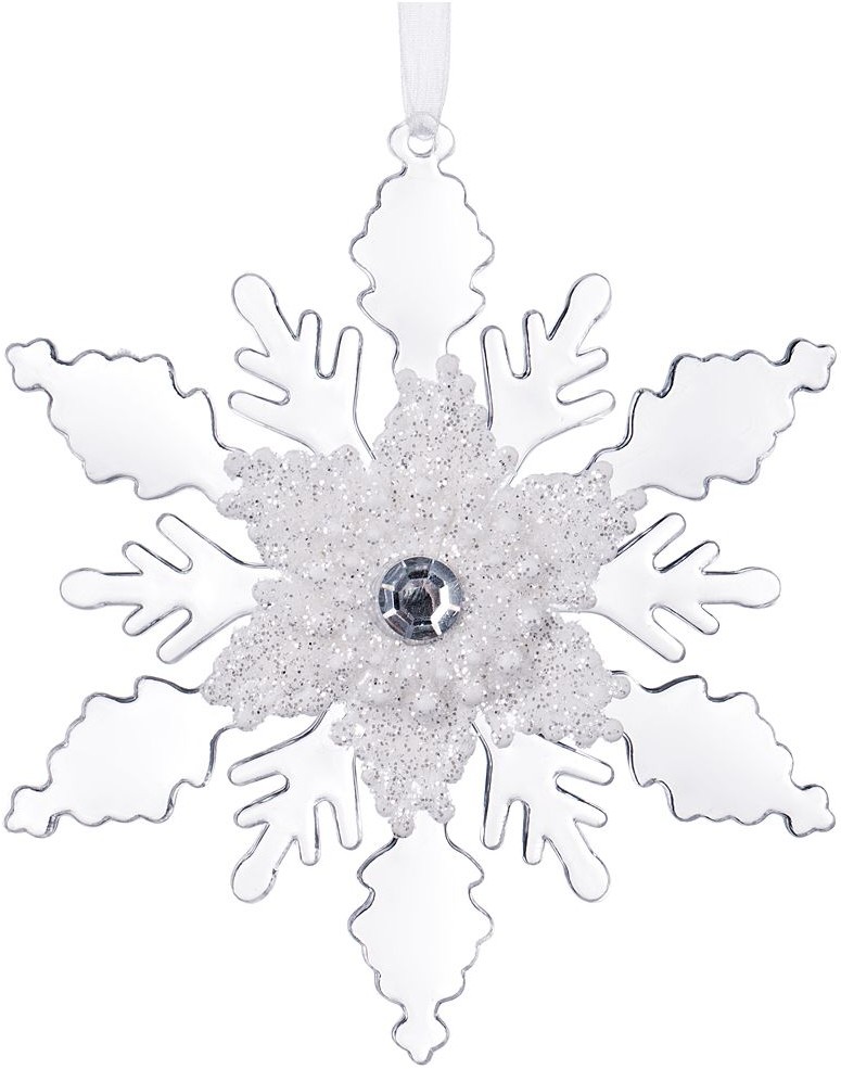 Елочное украшение «Снежинка» | Lefard