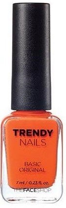 Лак для ногтей «Basic Original», оттенок OR205 | Trendy Nails | The Face Shop