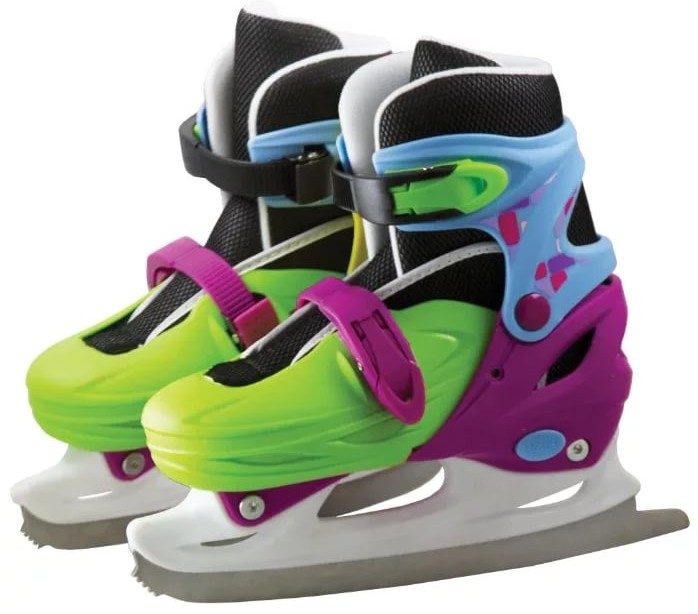 Коньки детские раздвижные AKSK-17.12 | Winter Girl | Novus