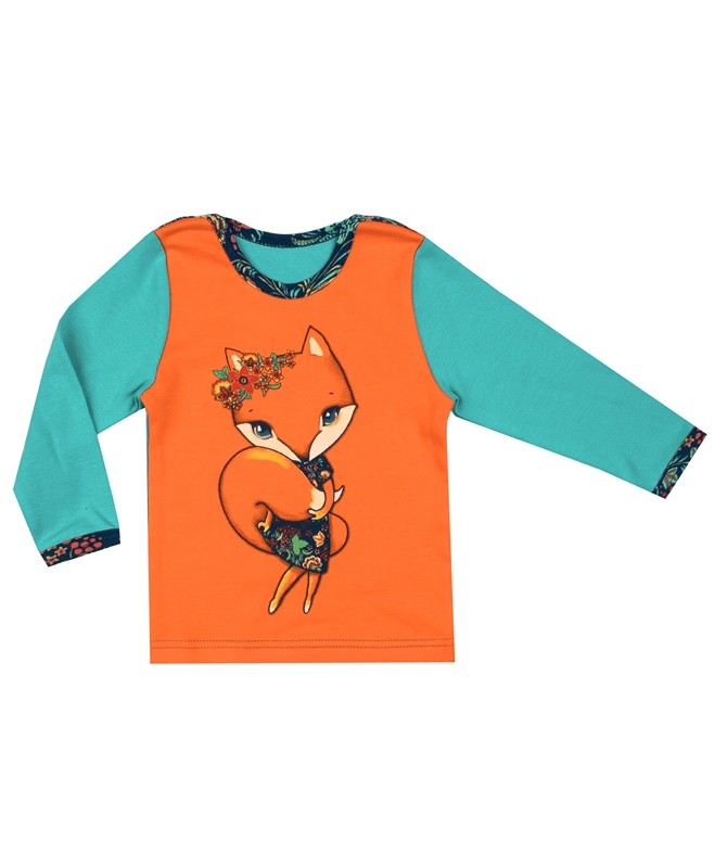 Лонгслив для девочек | Фантазеры | Апрель