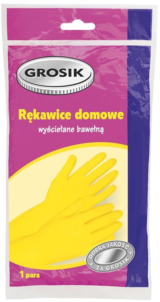 Перчатки резиновые, M | Grosik